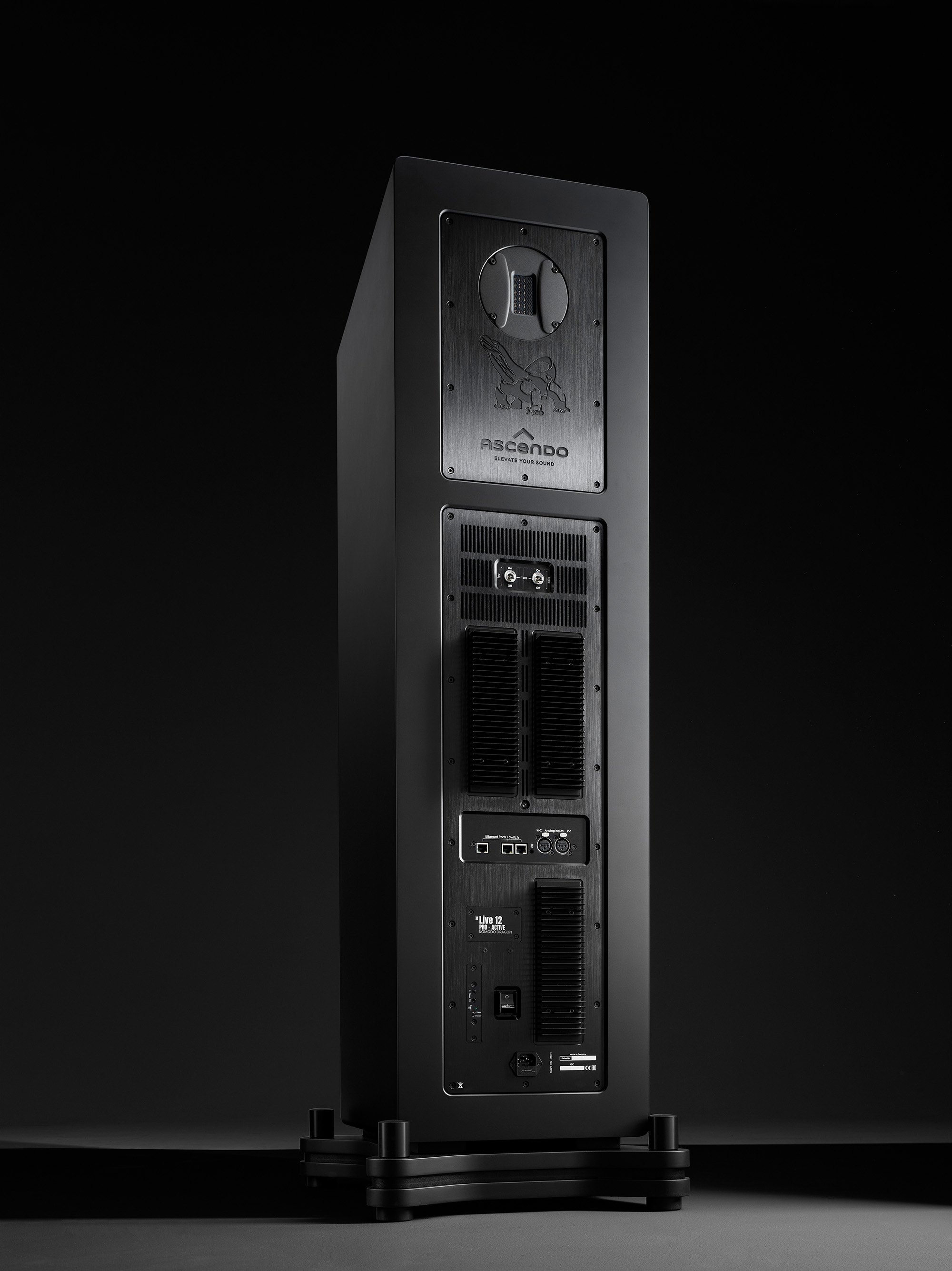 Ascendo Live 12 Komodo Dragon hinten